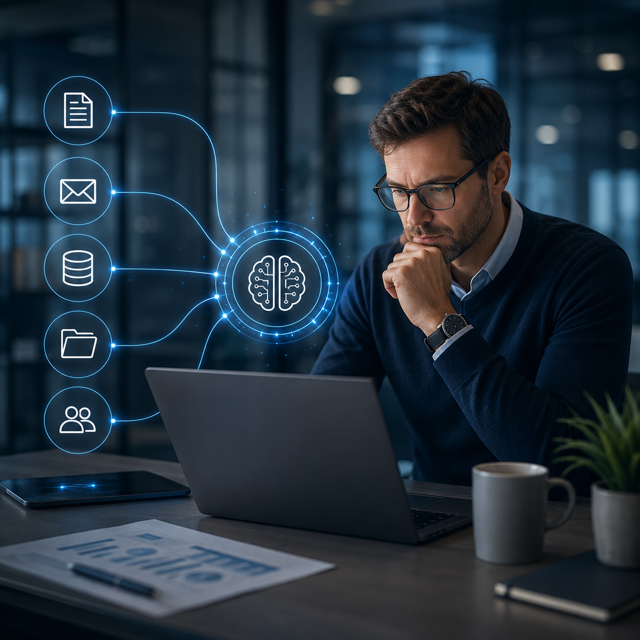 Real-time knowledge access