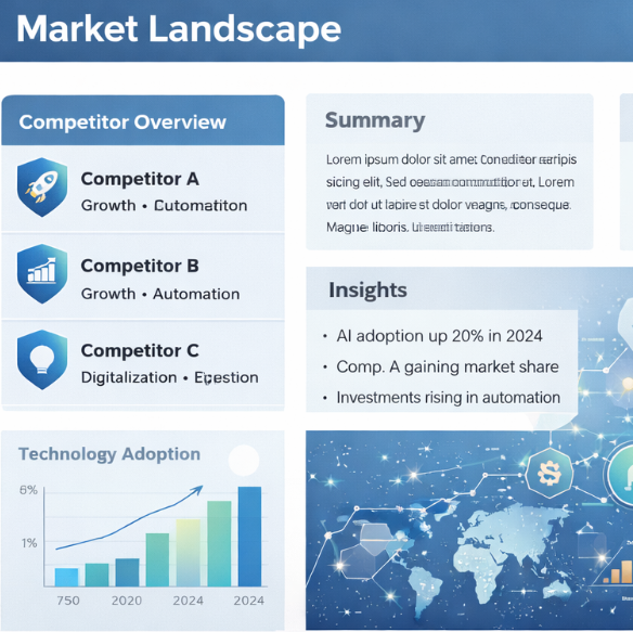 Market Landscape Assistant