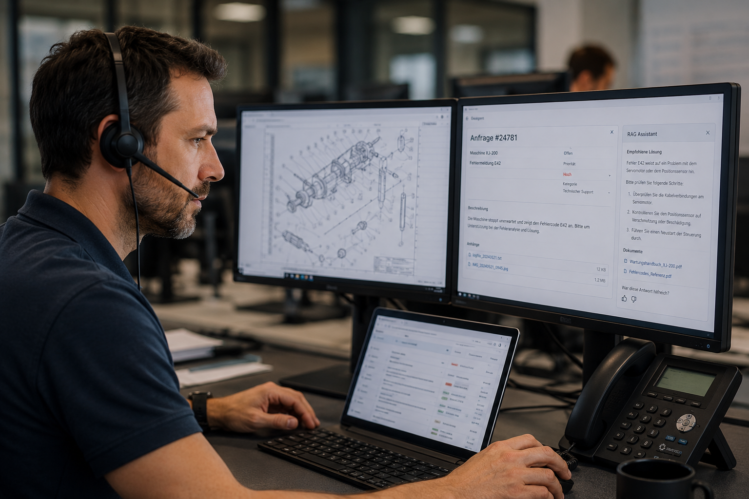 Service and technical support