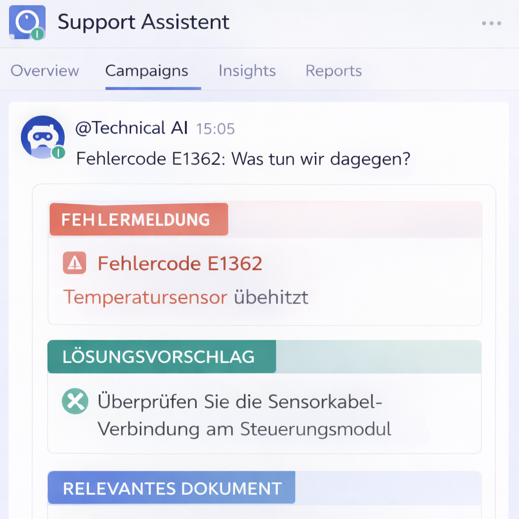 Support Intelligence Assistant